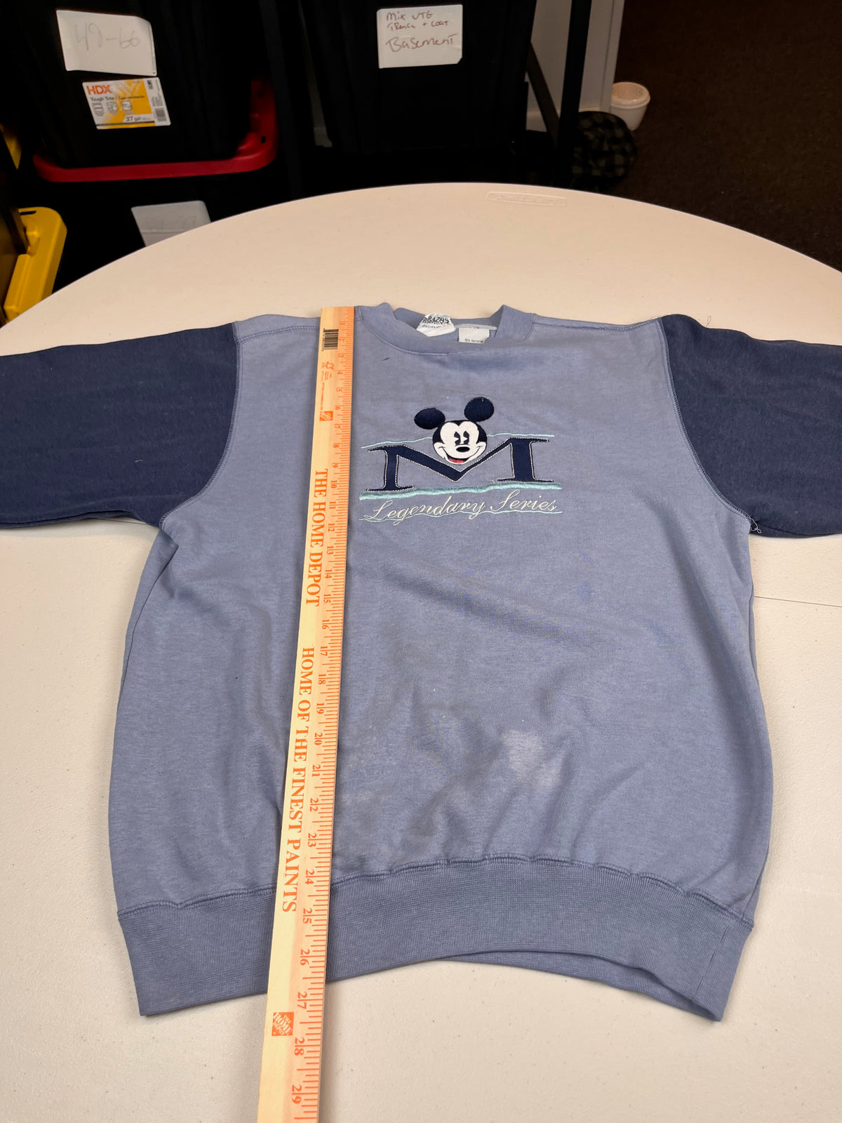 Vintage Mickey Mouse Legendary Series Two-Tone Sweatshirt