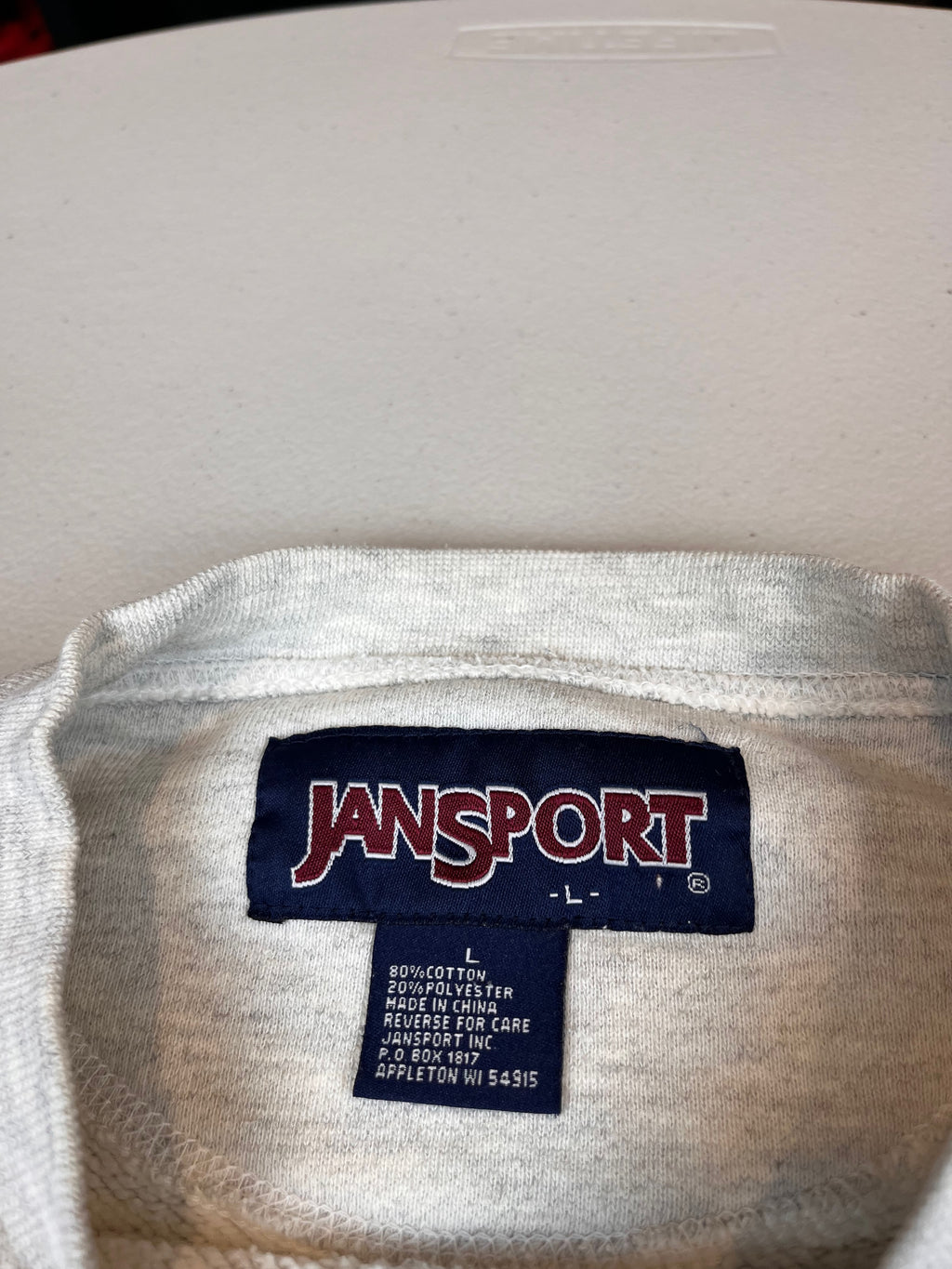 Vintage Notre Dame Jansport Embroidered Crewneck Sweatshirt