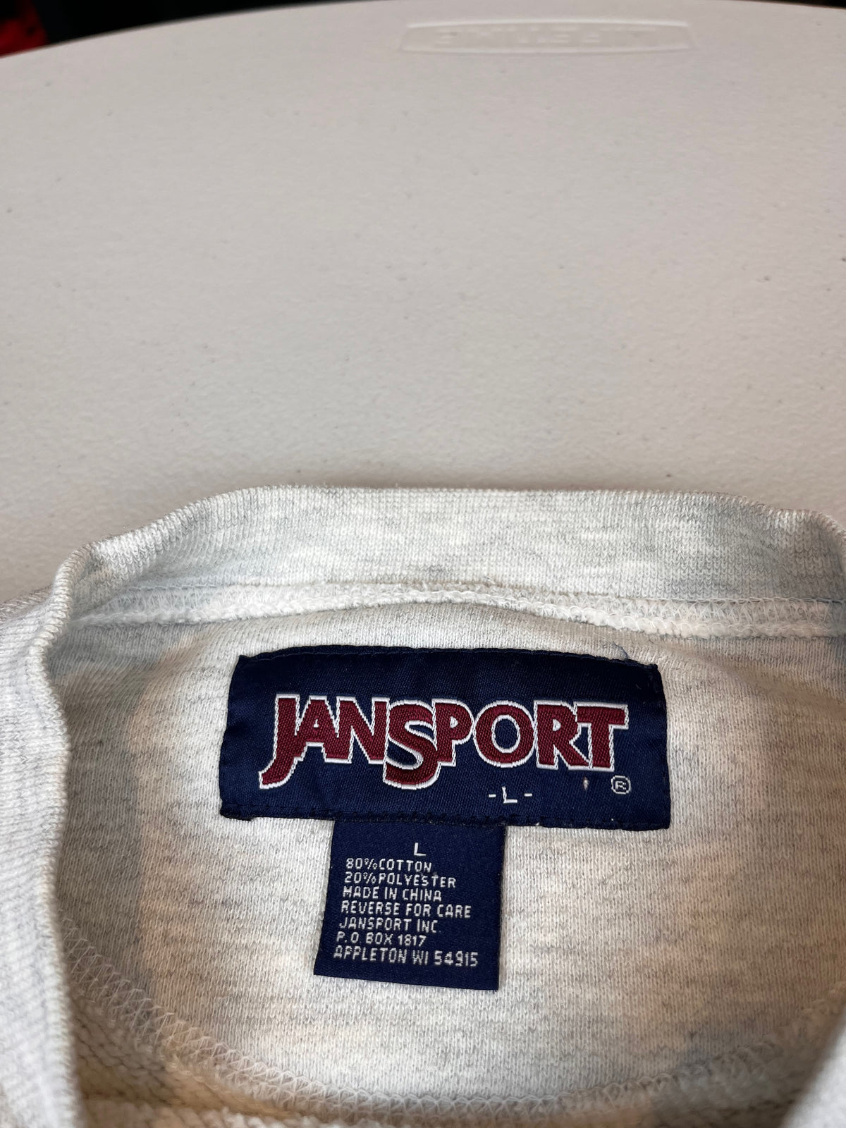Vintage Notre Dame Jansport Embroidered Crewneck Sweatshirt
