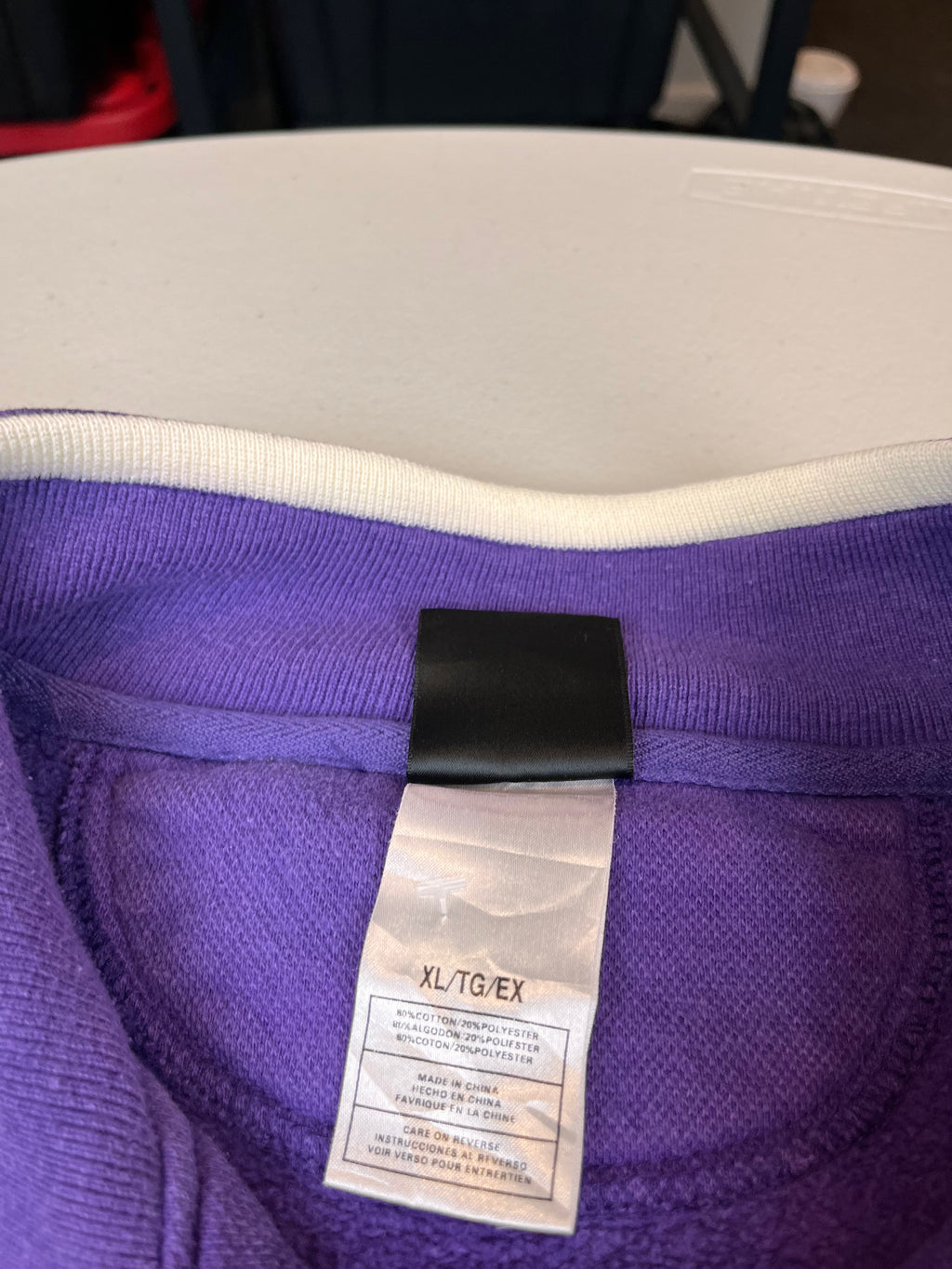 Vintage K-State Wildcats Quarter-Zip Pullover Sweatshirt