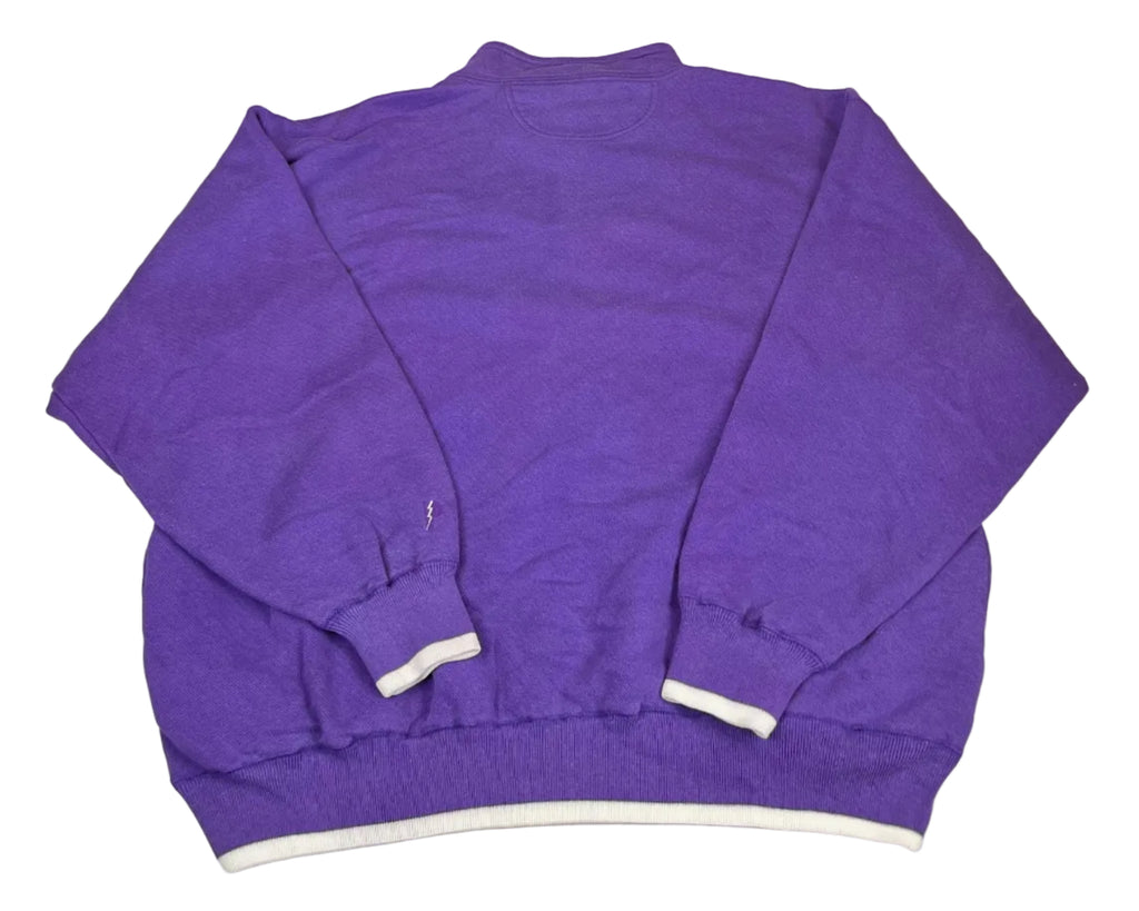 Vintage K-State Wildcats Quarter-Zip Pullover Sweatshirt