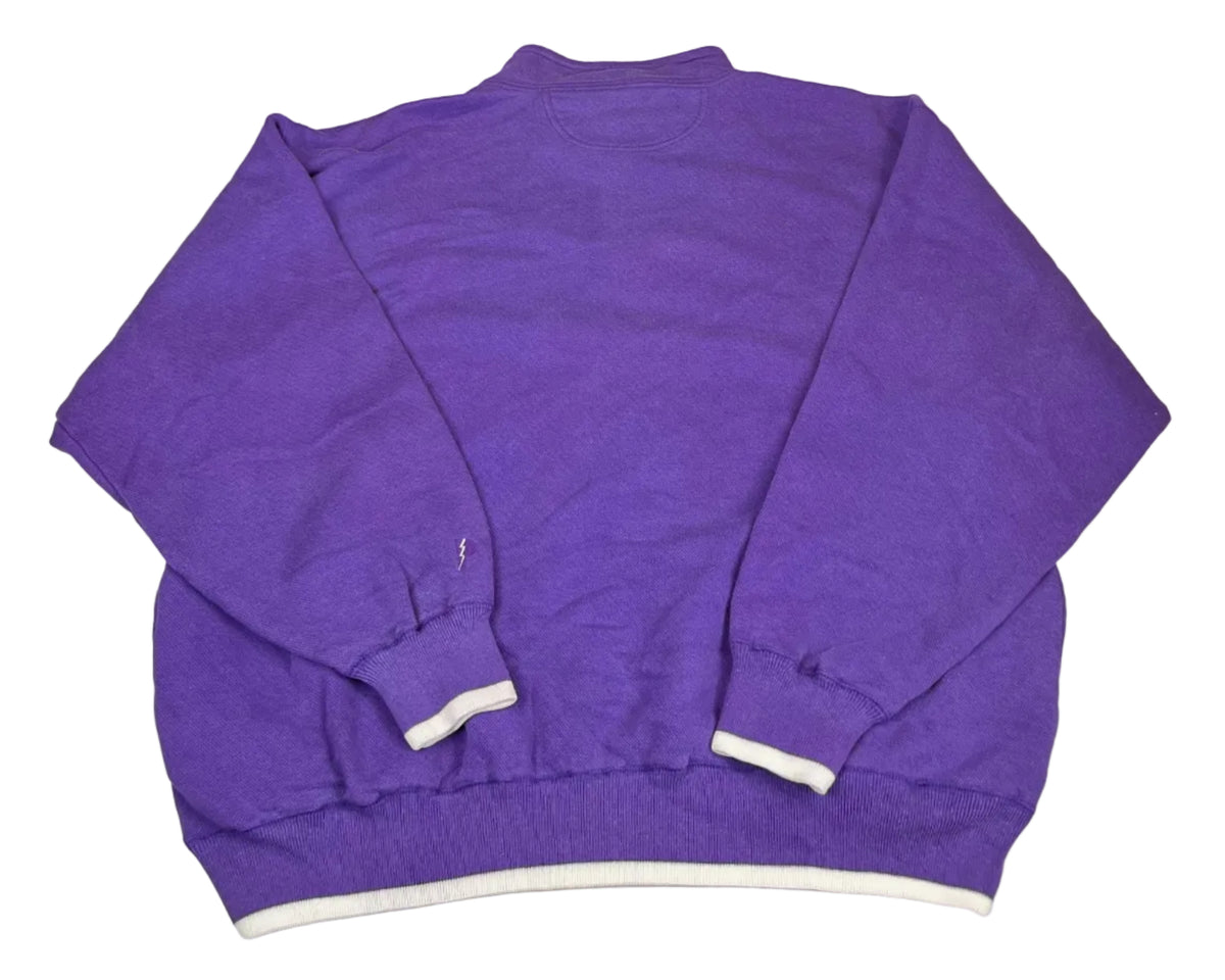 Vintage K-State Wildcats Quarter-Zip Pullover Sweatshirt