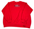 Vintage Nebraska Huskers Embroidered Logo Crewneck Sweatshirt