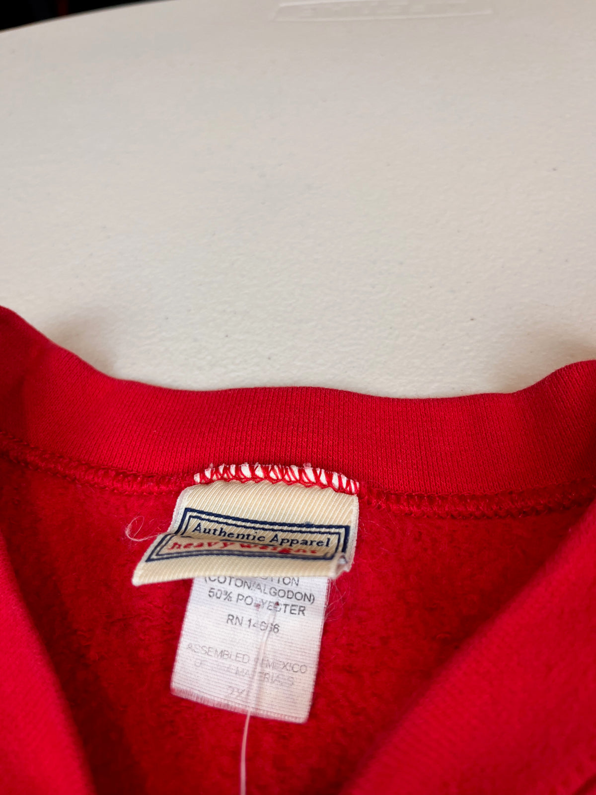Vintage Nebraska Huskers Embroidered Logo Crewneck Sweatshirt