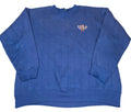 Vintage UCLA Bruins Blue Textured Stripe Crewneck Sweatshirt