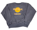 Vintage Hard Rock Cafe Mexico Logo Crewneck Sweatshirt Faded