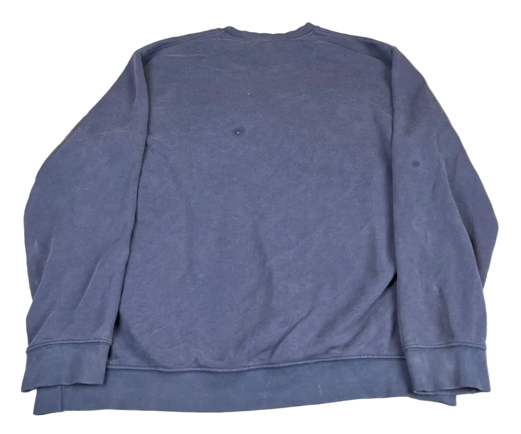 Vintage Nike Swoosh Center Logo Crewneck Sweatshirt Faded Blue