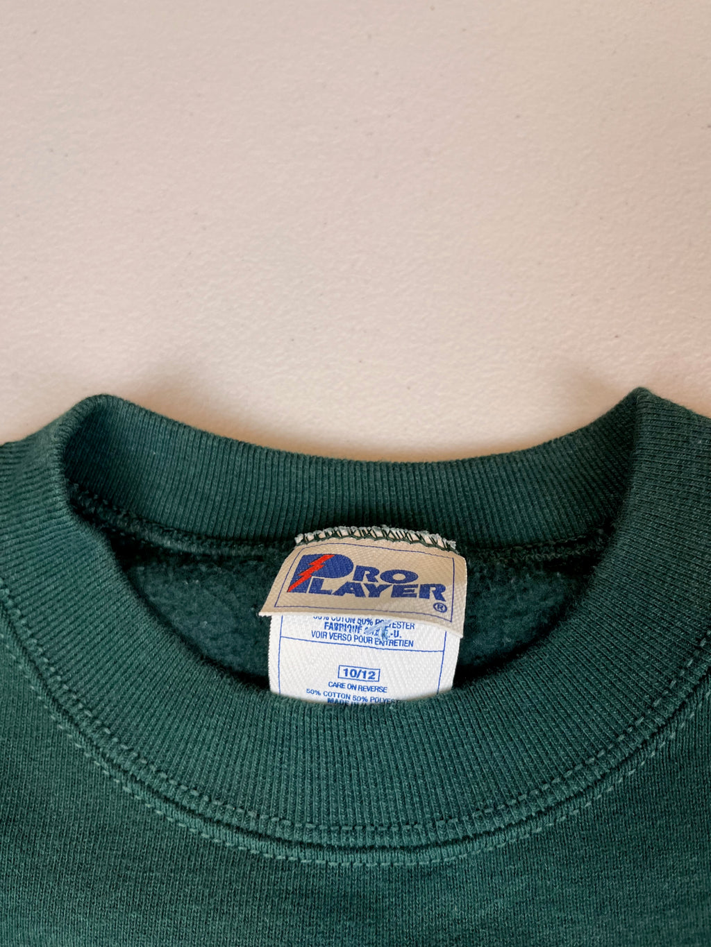 Vintage Green Bay Packers Logo Graphic Crewneck Sweatshirt