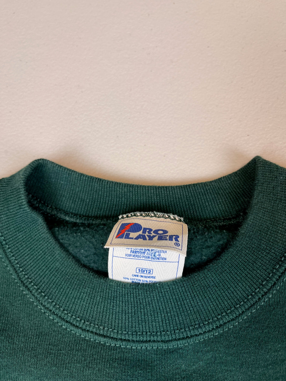 Vintage Green Bay Packers Logo Graphic Crewneck Sweatshirt
