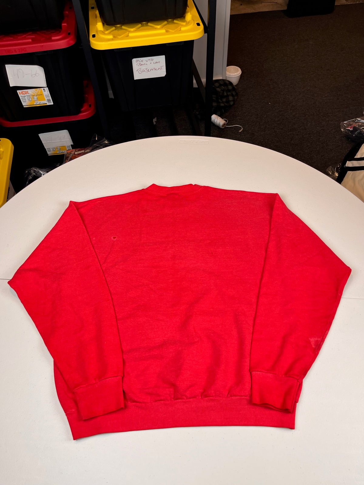 Vintage Disney Mickey Mouse Spellout Crewneck Sweatshirt