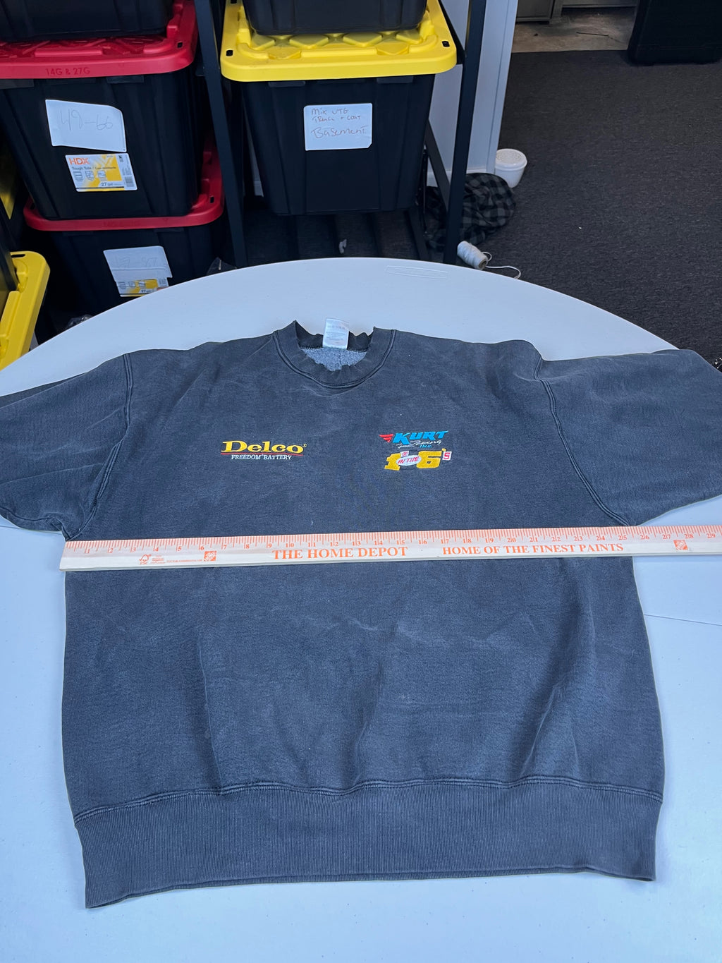 Vintage Delco Freedom Battery Racing Graphic Sweatshirt