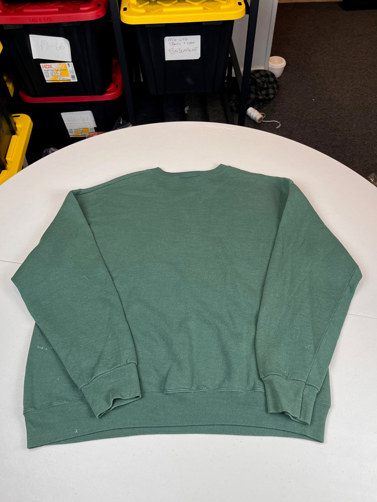 Vintage Green Bay Packers NFL Logo Crewneck Sweatshirt