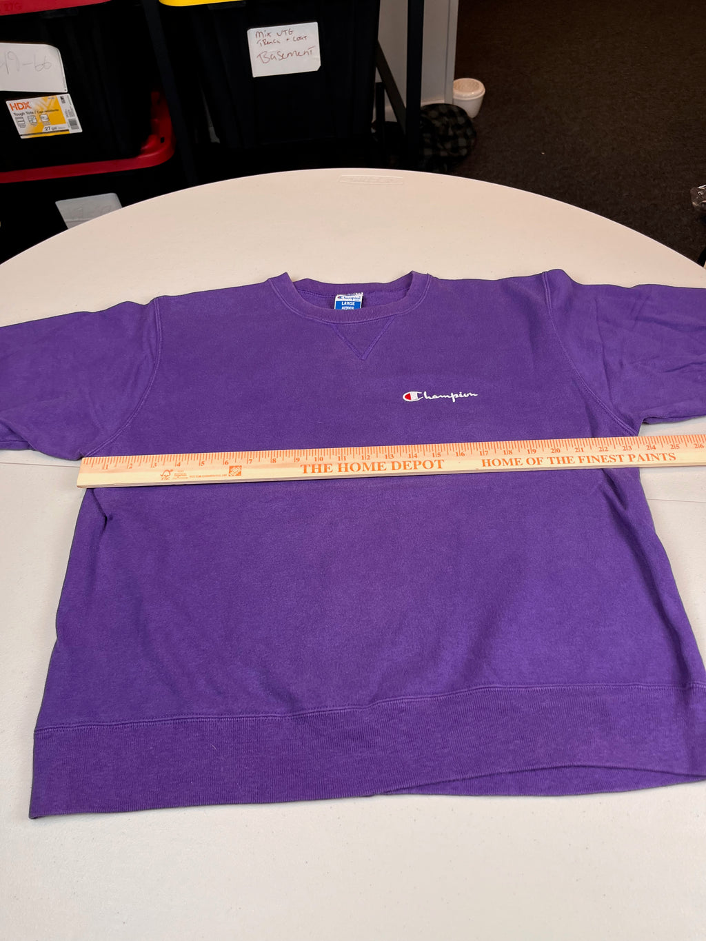 Vintage Champion Script Logo Crewneck Sweatshirt