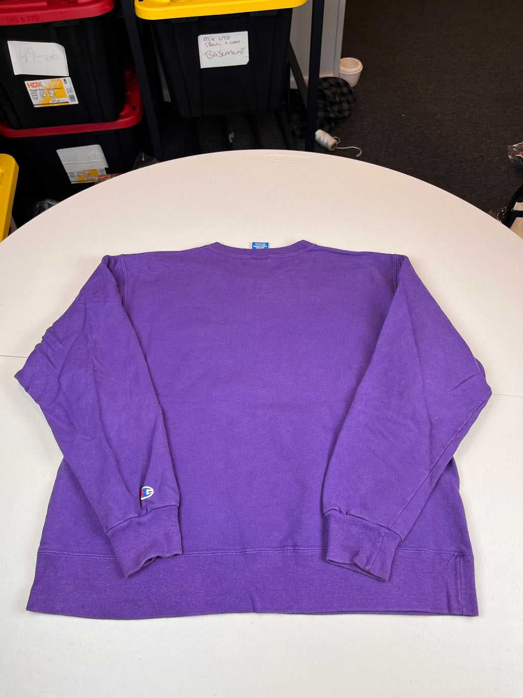 Vintage Champion Script Logo Crewneck Sweatshirt