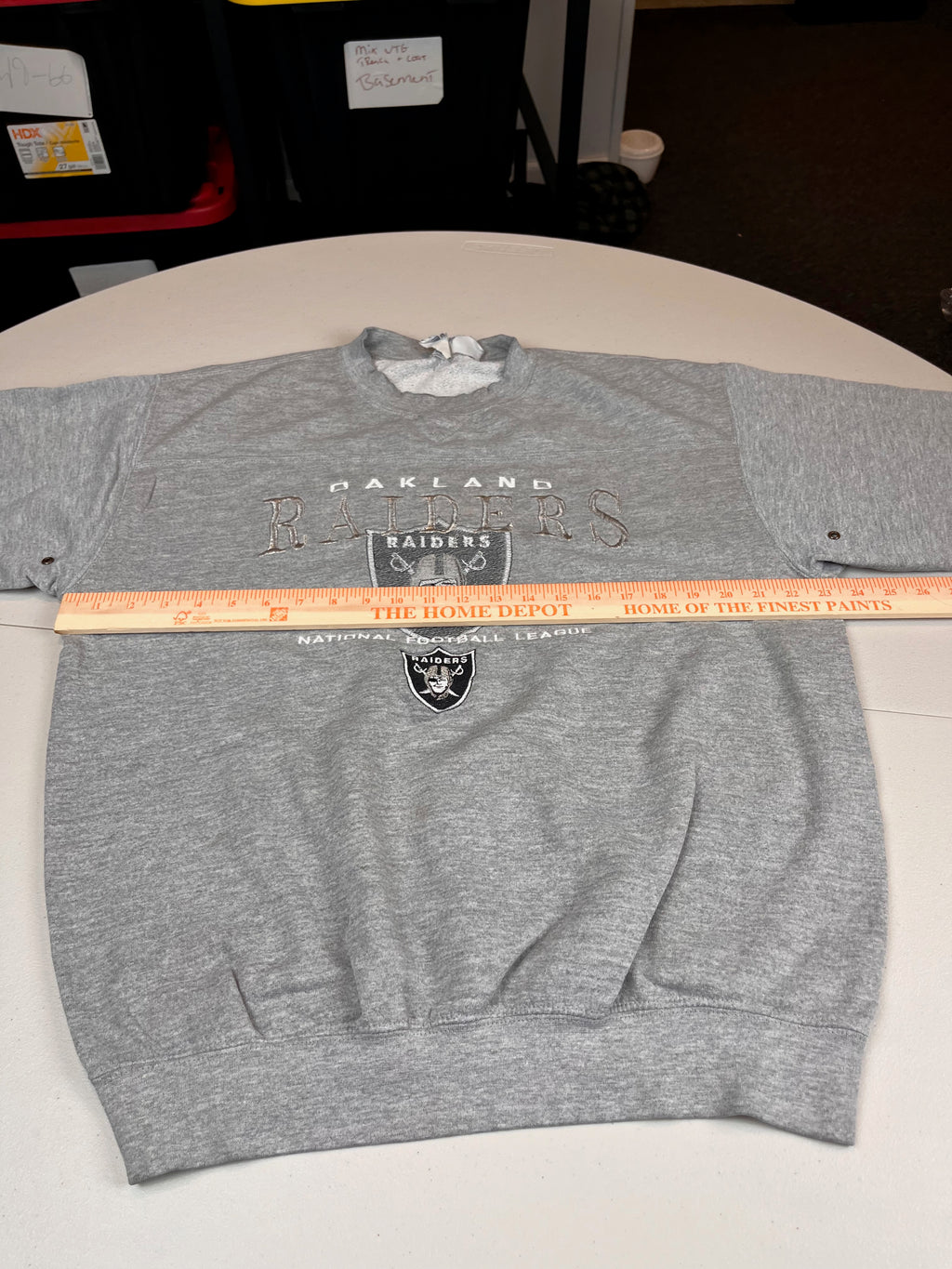 Vintage Oakland Raiders NFL Faded Graphic Sweatshirt