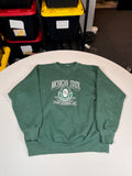 Vintage Michigan State Spartans Embroidered Crewneck Sweatshirt