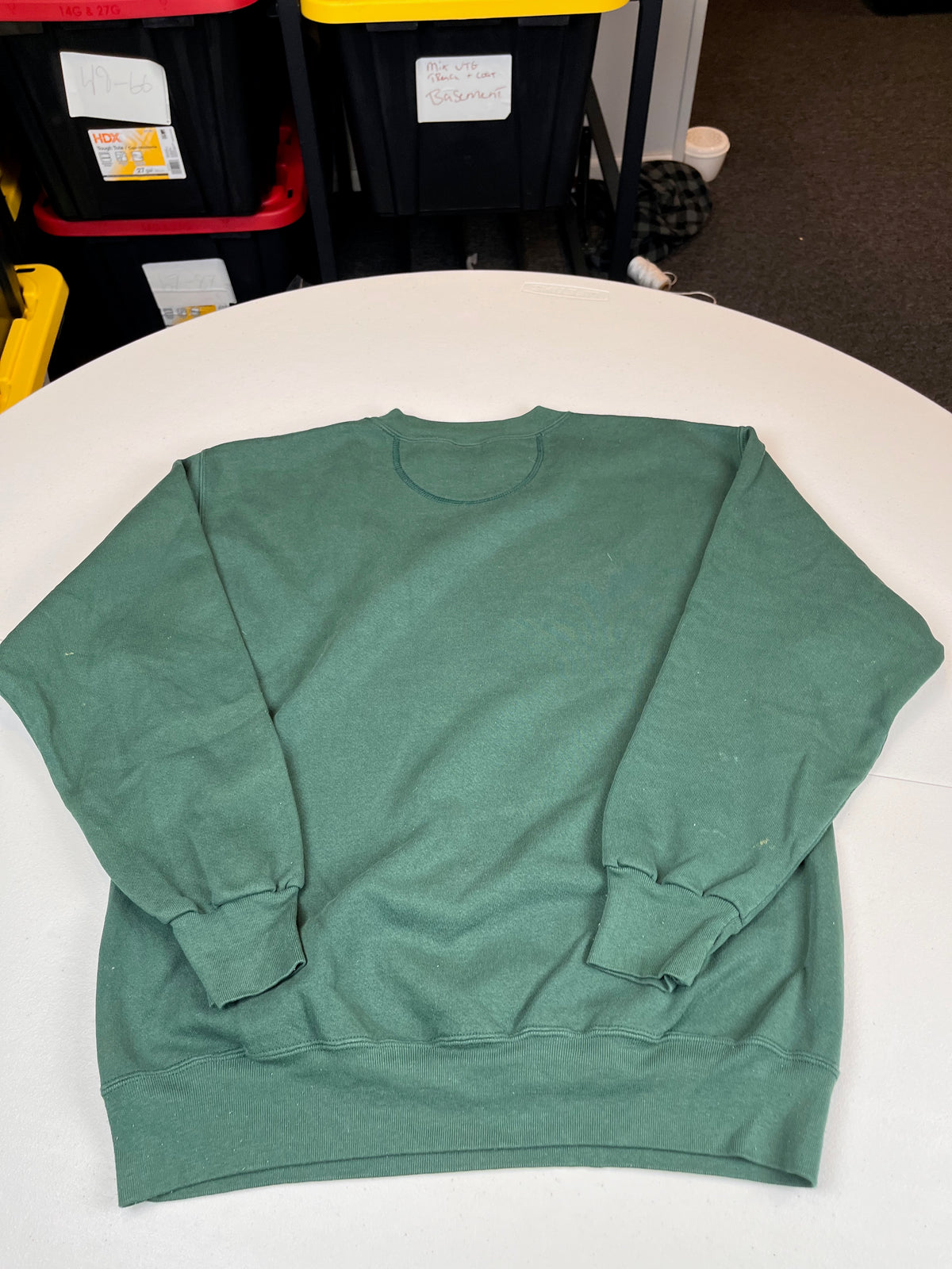 Vintage Michigan State Spartans Embroidered Crewneck Sweatshirt