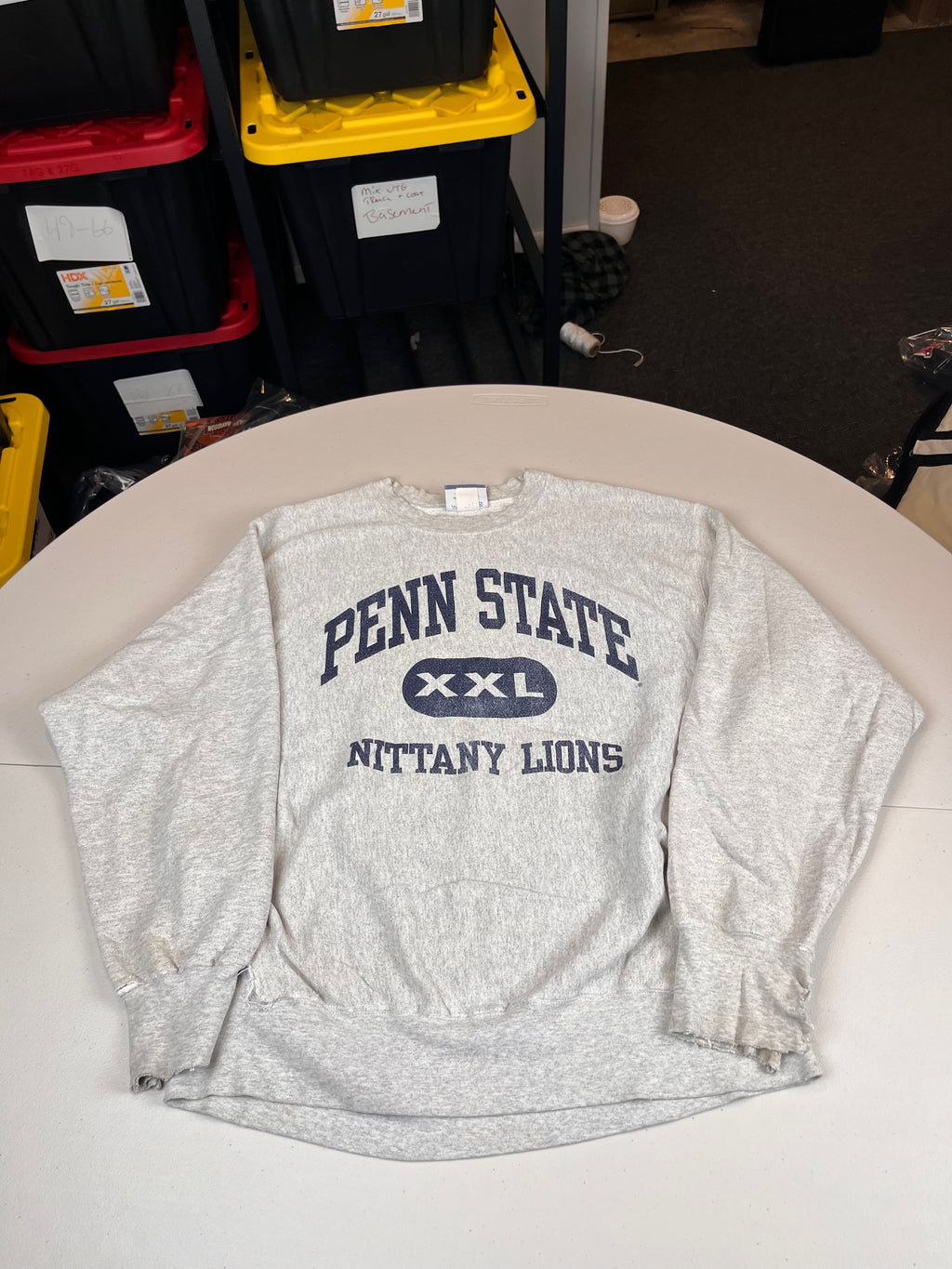 Vintage Penn State Nittany Lions Graphic Crewneck Sweatshirt