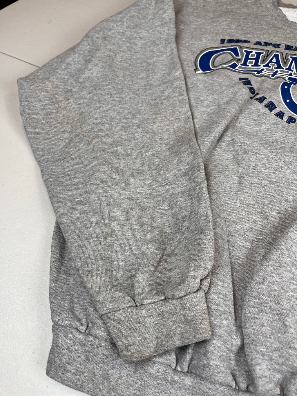 Vintage 1999 Indianapolis Colts AFC Division Champions Sweatshirt