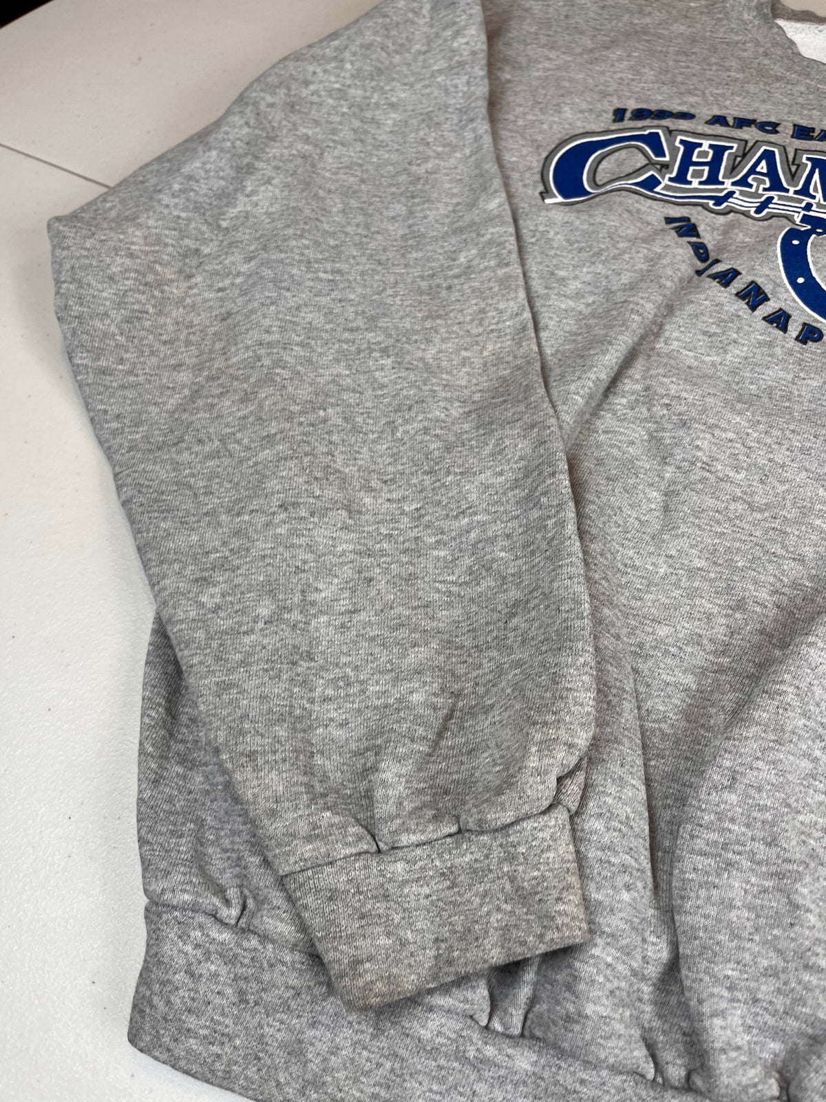 Vintage 1999 Indianapolis Colts AFC Division Champions Sweatshirt