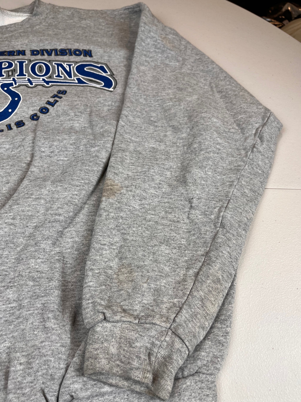 Vintage 1999 Indianapolis Colts AFC Division Champions Sweatshirt