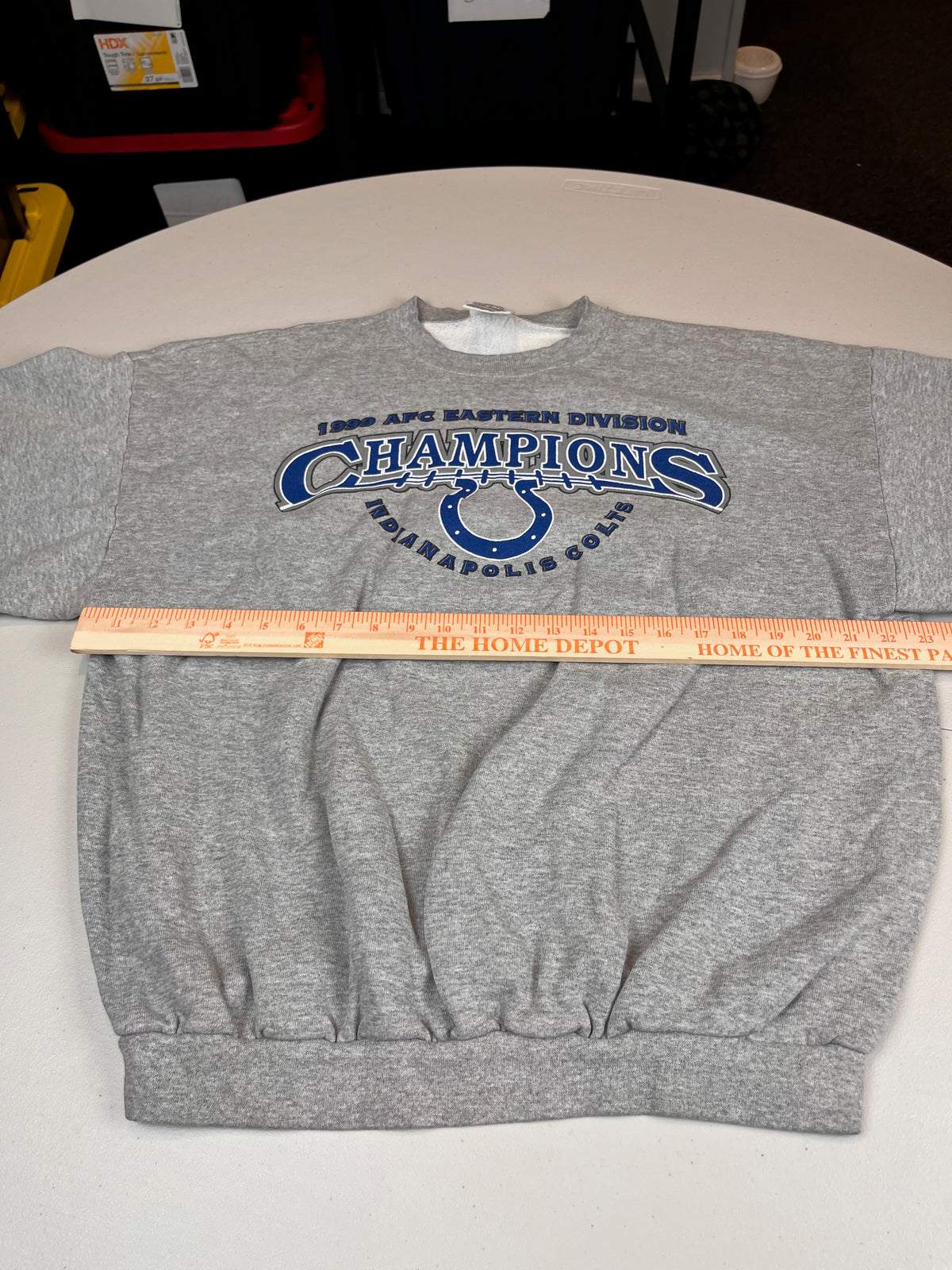 Vintage 1999 Indianapolis Colts AFC Division Champions Sweatshirt