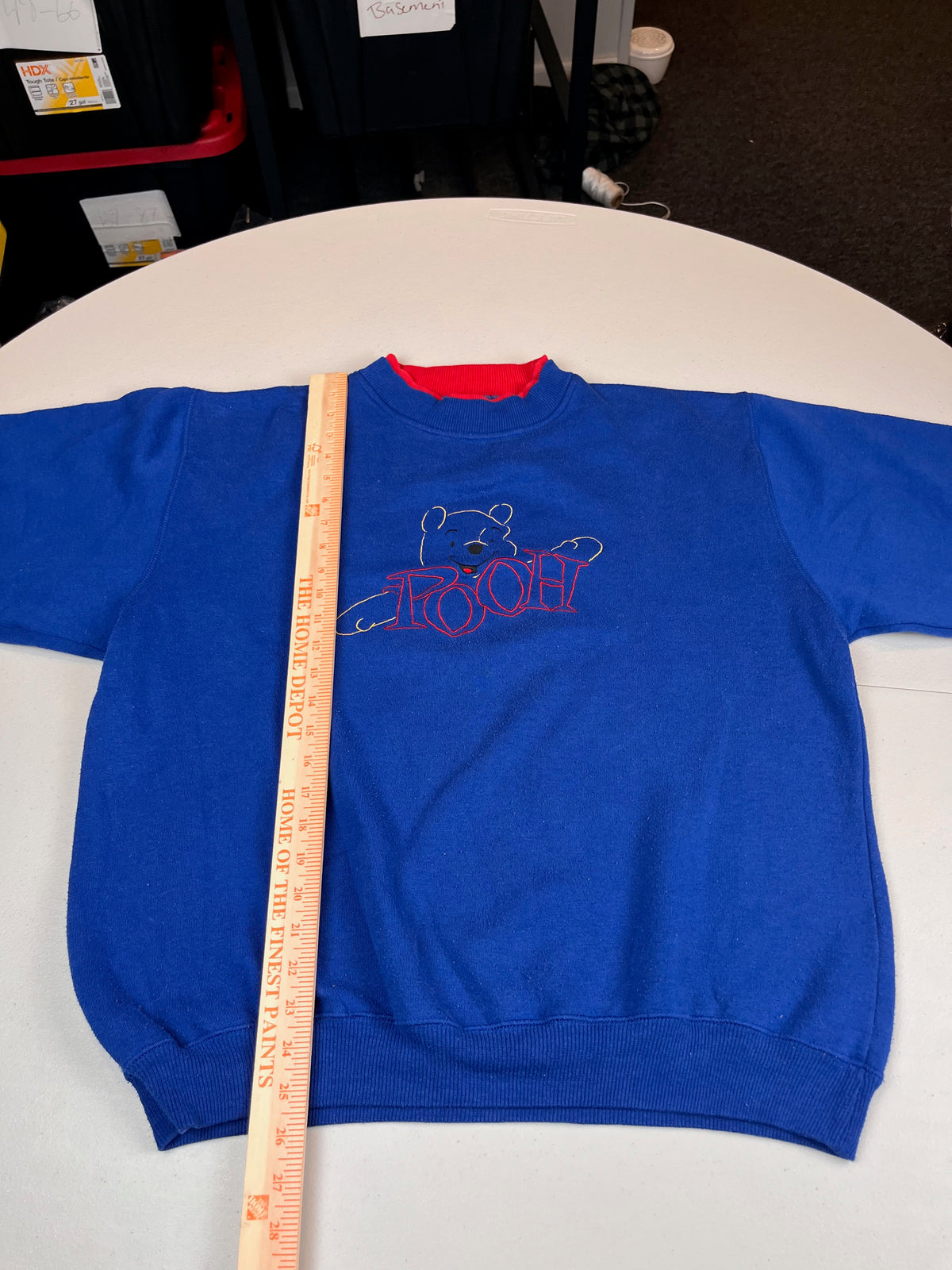 Vintage Winnie the Pooh Embroidered Sweatshirt