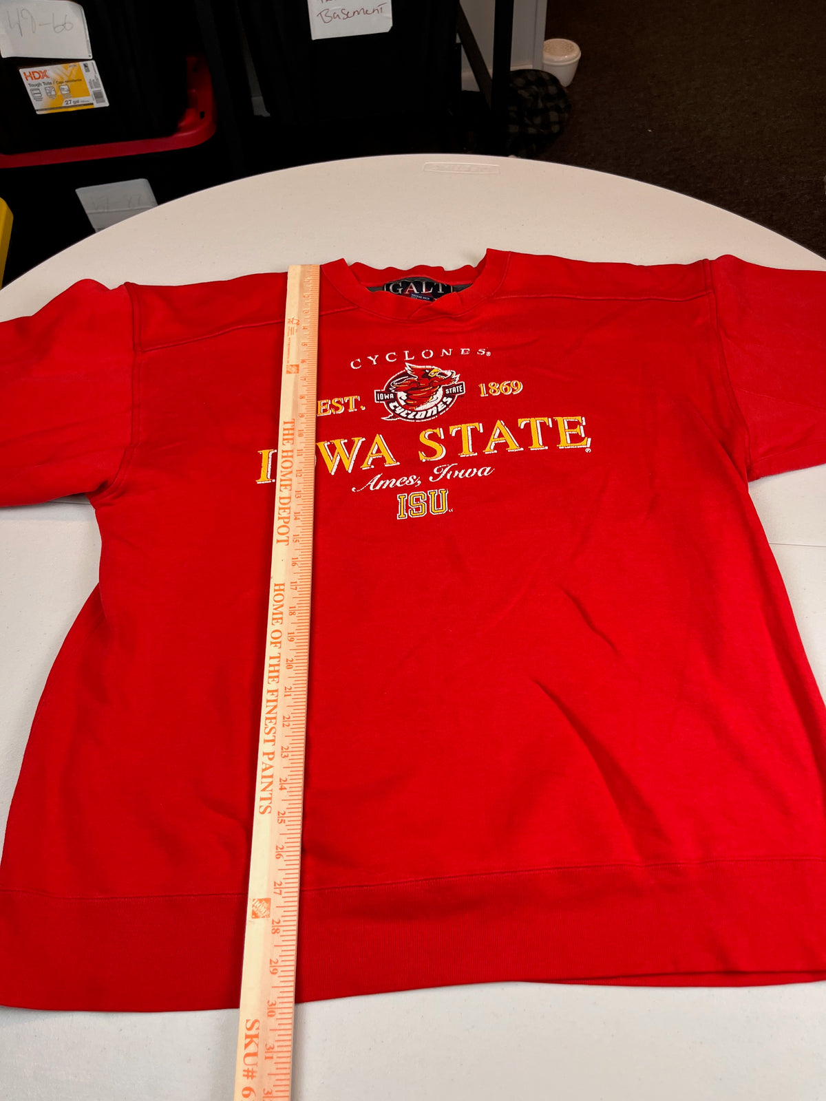 Vintage Iowa State Cyclones Graphic Crewneck Sweatshirt