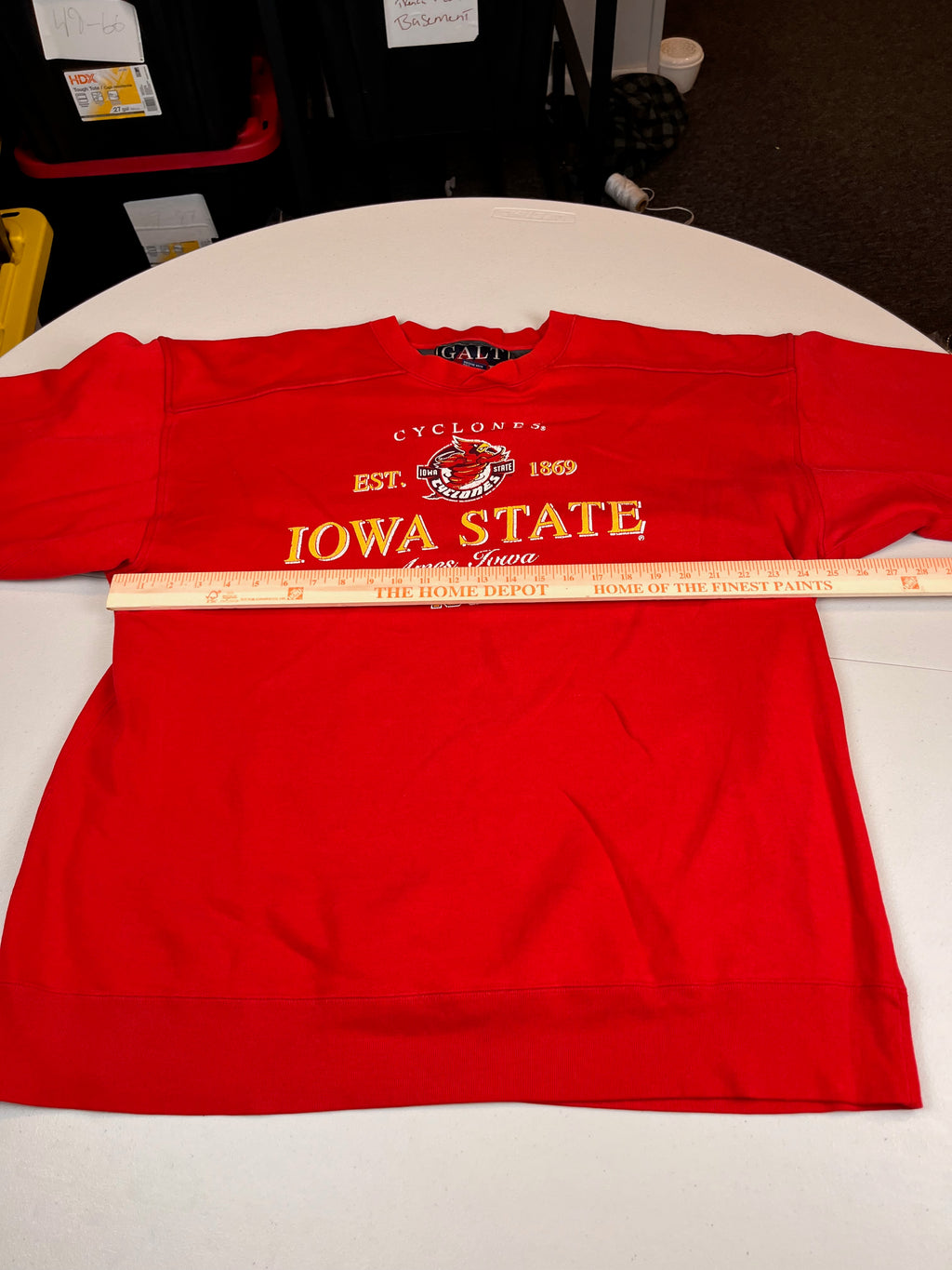 Vintage Iowa State Cyclones Graphic Crewneck Sweatshirt