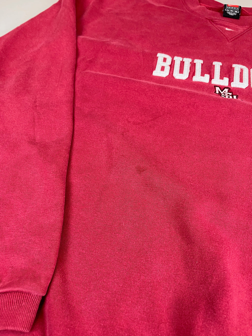 Vintage Nike Center Swoosh Bulldogs Crewneck Sweatshirt