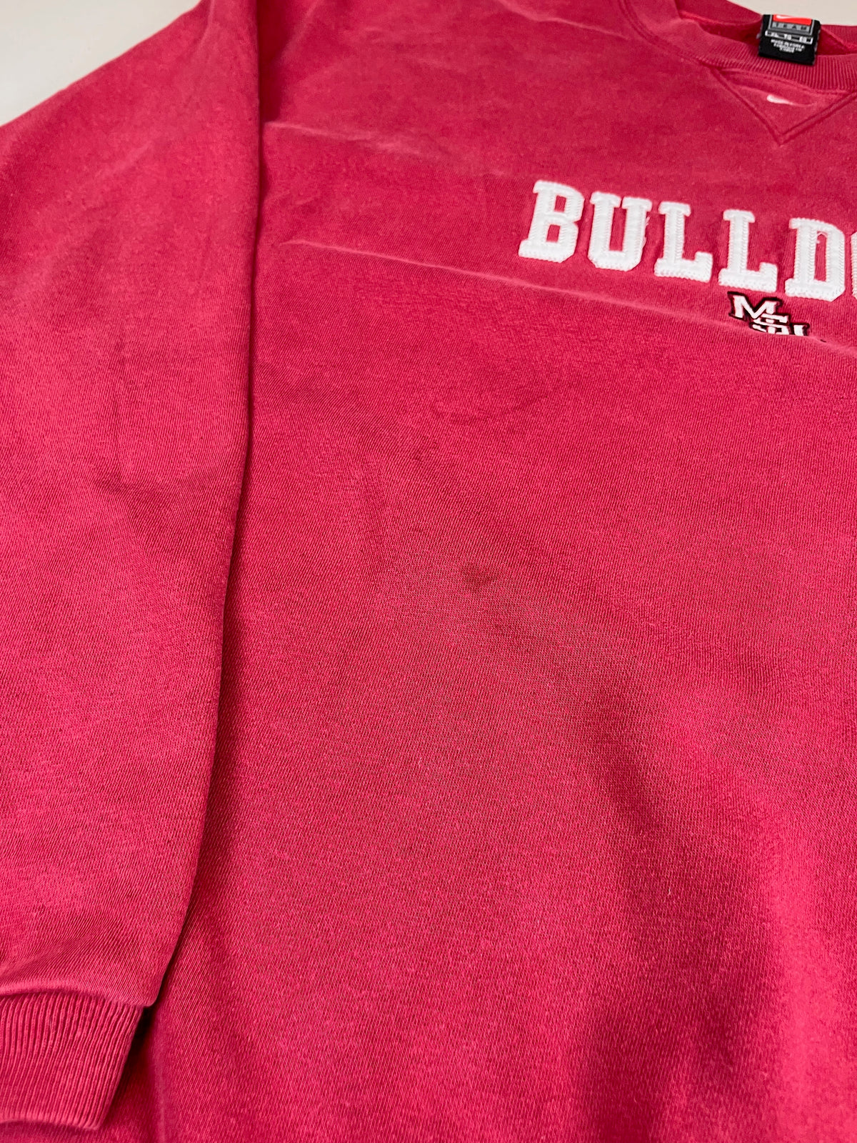 Vintage Nike Center Swoosh Bulldogs Crewneck Sweatshirt