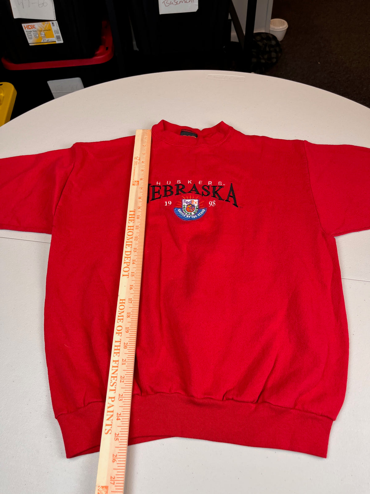 Vintage Nebraska Huskers 1998 FedEx Orange Bowl Sweatshirt
