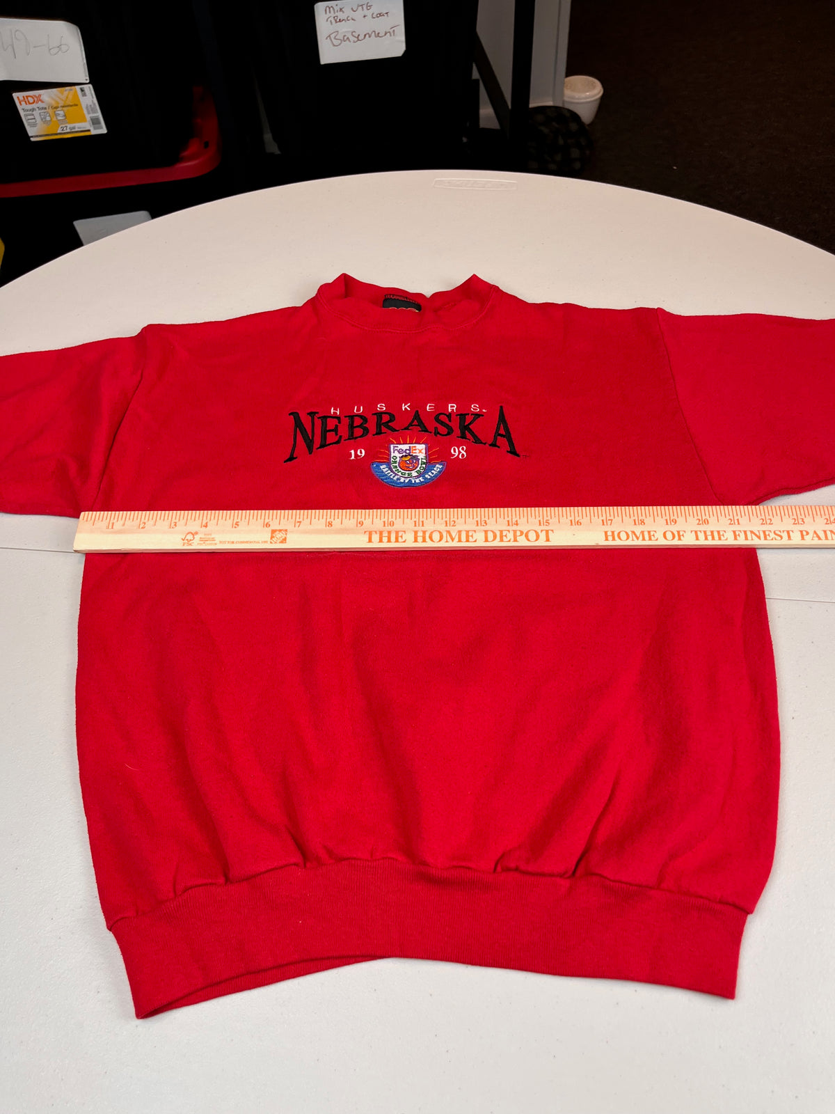 Vintage Nebraska Huskers 1998 FedEx Orange Bowl Sweatshirt