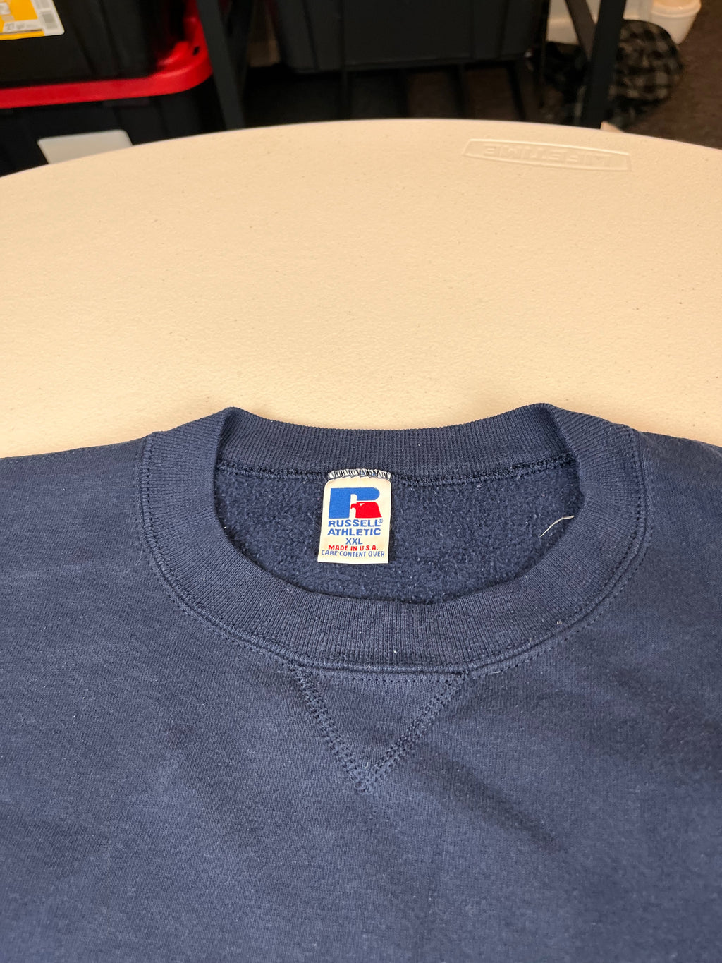 Vintage Russell Athletic Blank Crewneck Sweatshirt