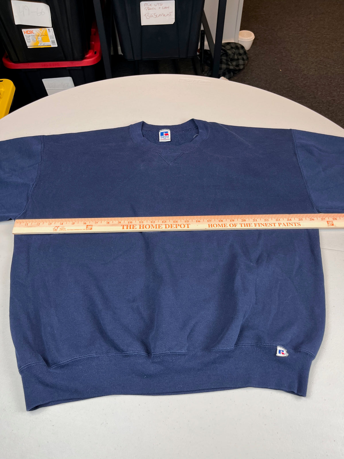 Vintage Russell Athletic Blank Crewneck Sweatshirt