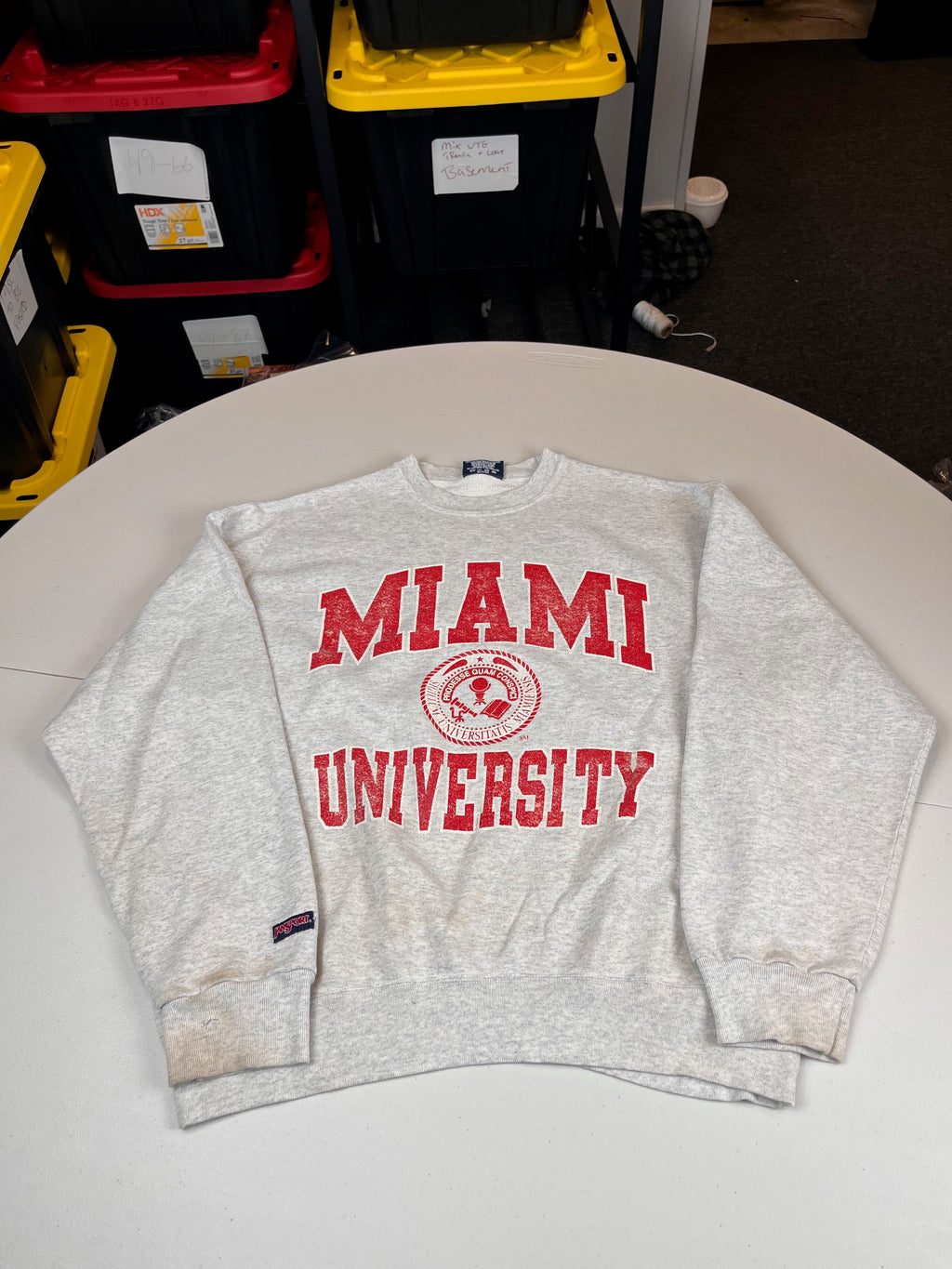 Vintage Miami University Jansport Crewneck Sweatshirt