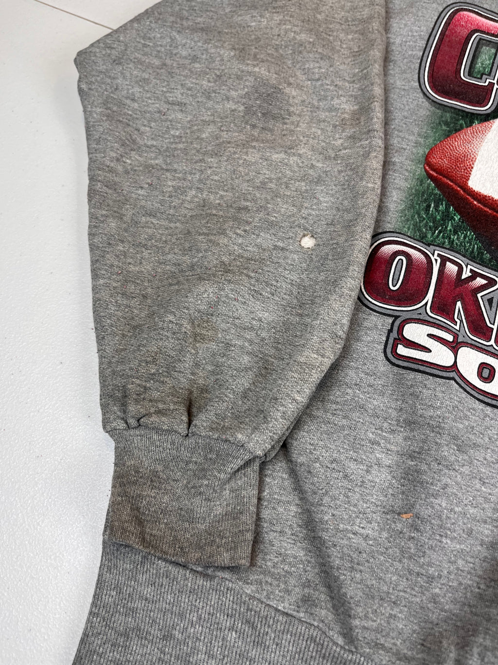 Vintage 2000 Oklahoma Sooners National Champions Sweatshirt