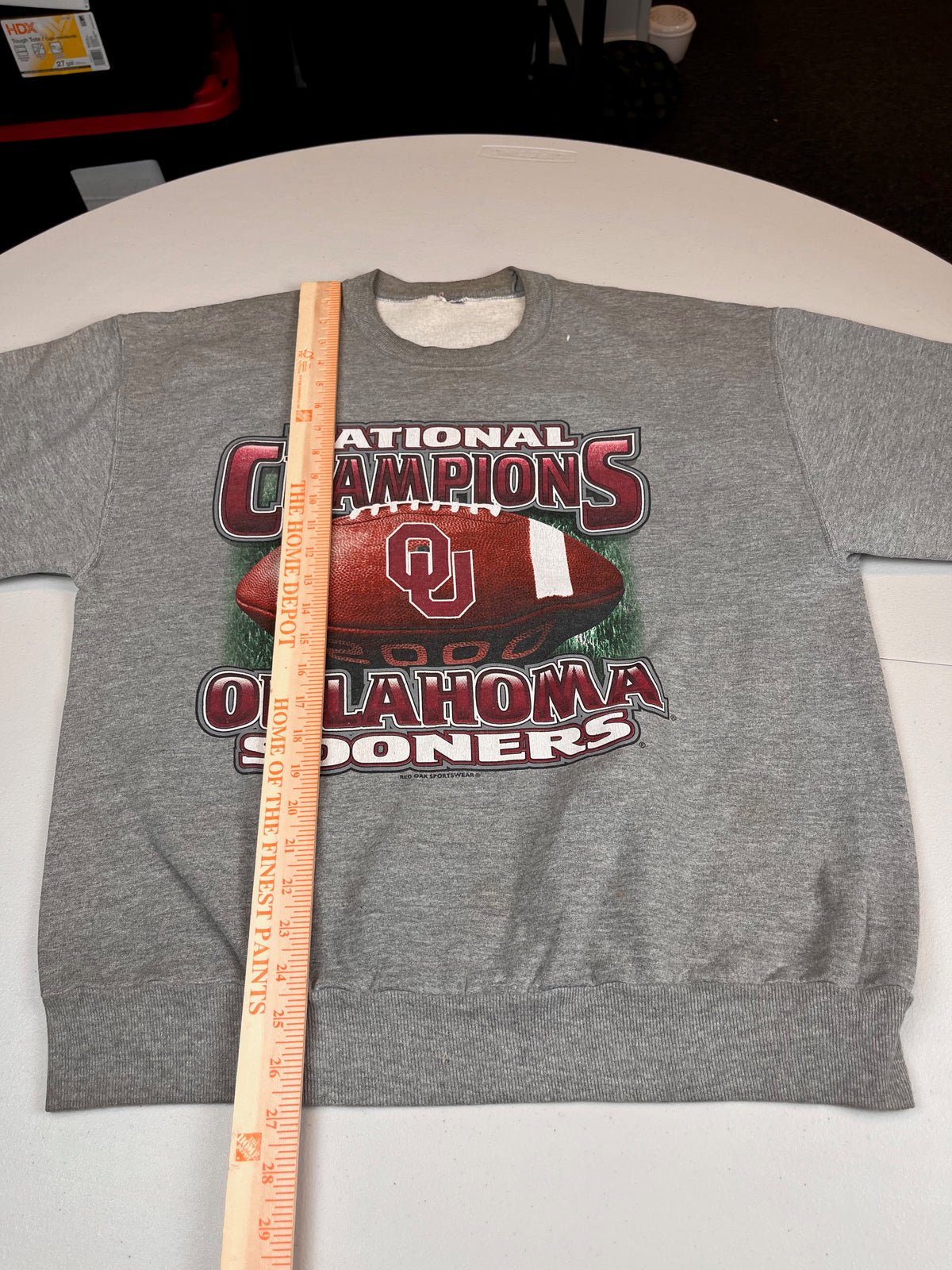 Vintage 2000 Oklahoma Sooners National Champions Sweatshirt