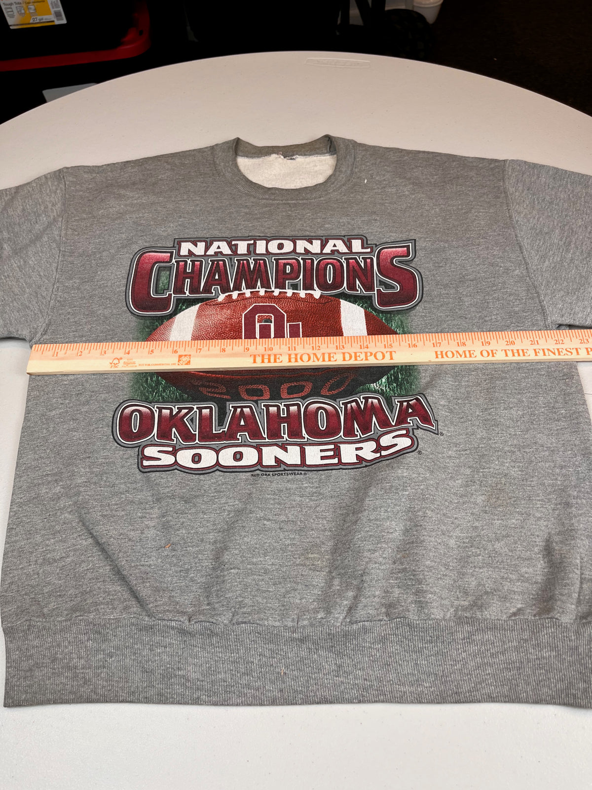 Vintage 2000 Oklahoma Sooners National Champions Sweatshirt