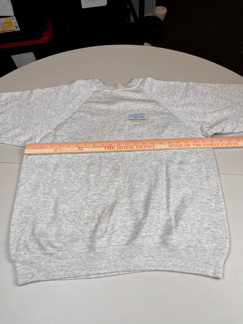 Vintage HBO Embroidered Rainbow Logo Crewneck Sweatshirt