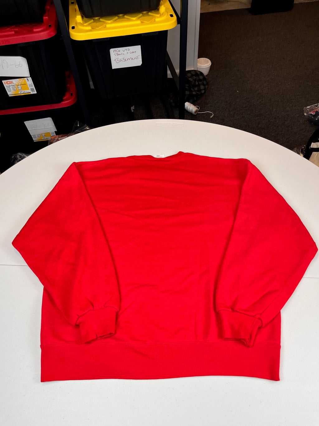 Vintage Nebraska Huskers Spellout Crewneck Sweatshirt