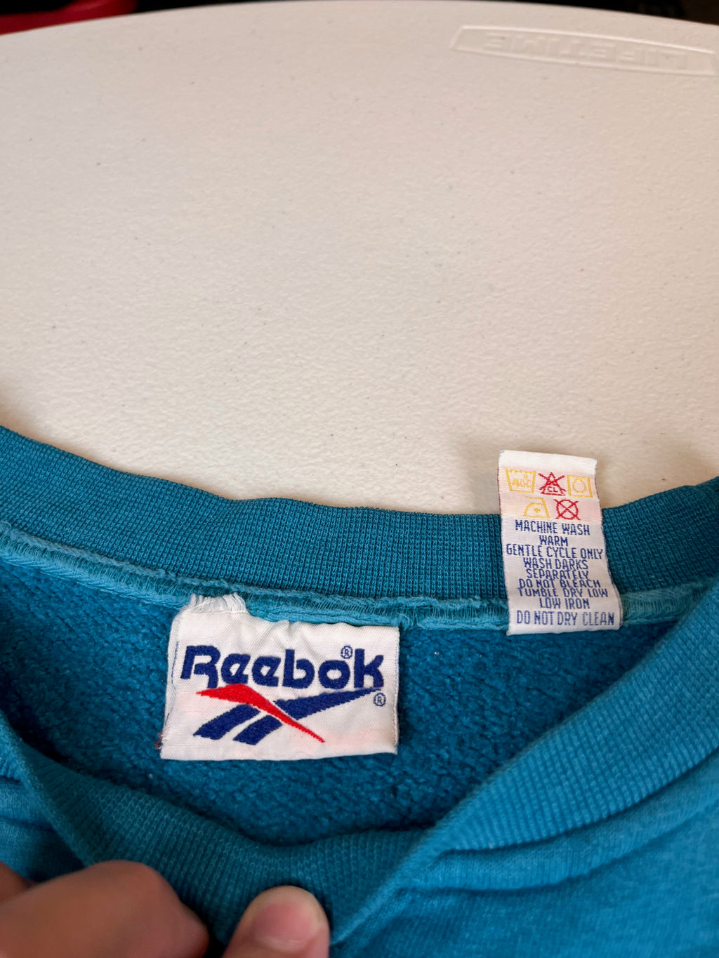 Vintage Jacksonville Jaguars Reebok Crewneck Sweatshirt Teal