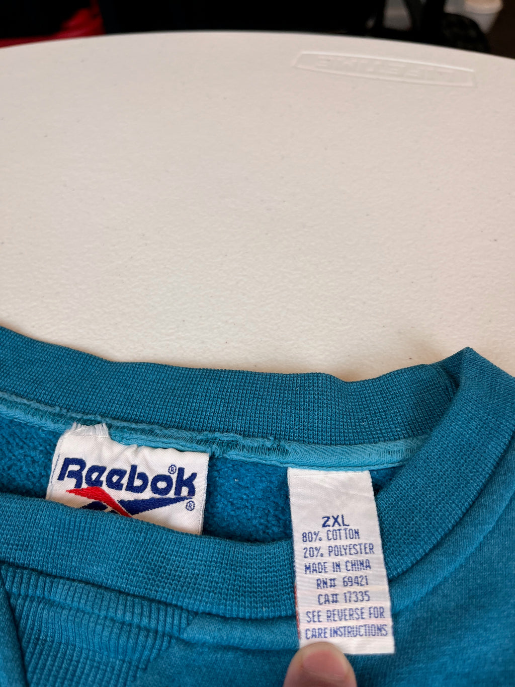 Vintage Jacksonville Jaguars Reebok Crewneck Sweatshirt Teal