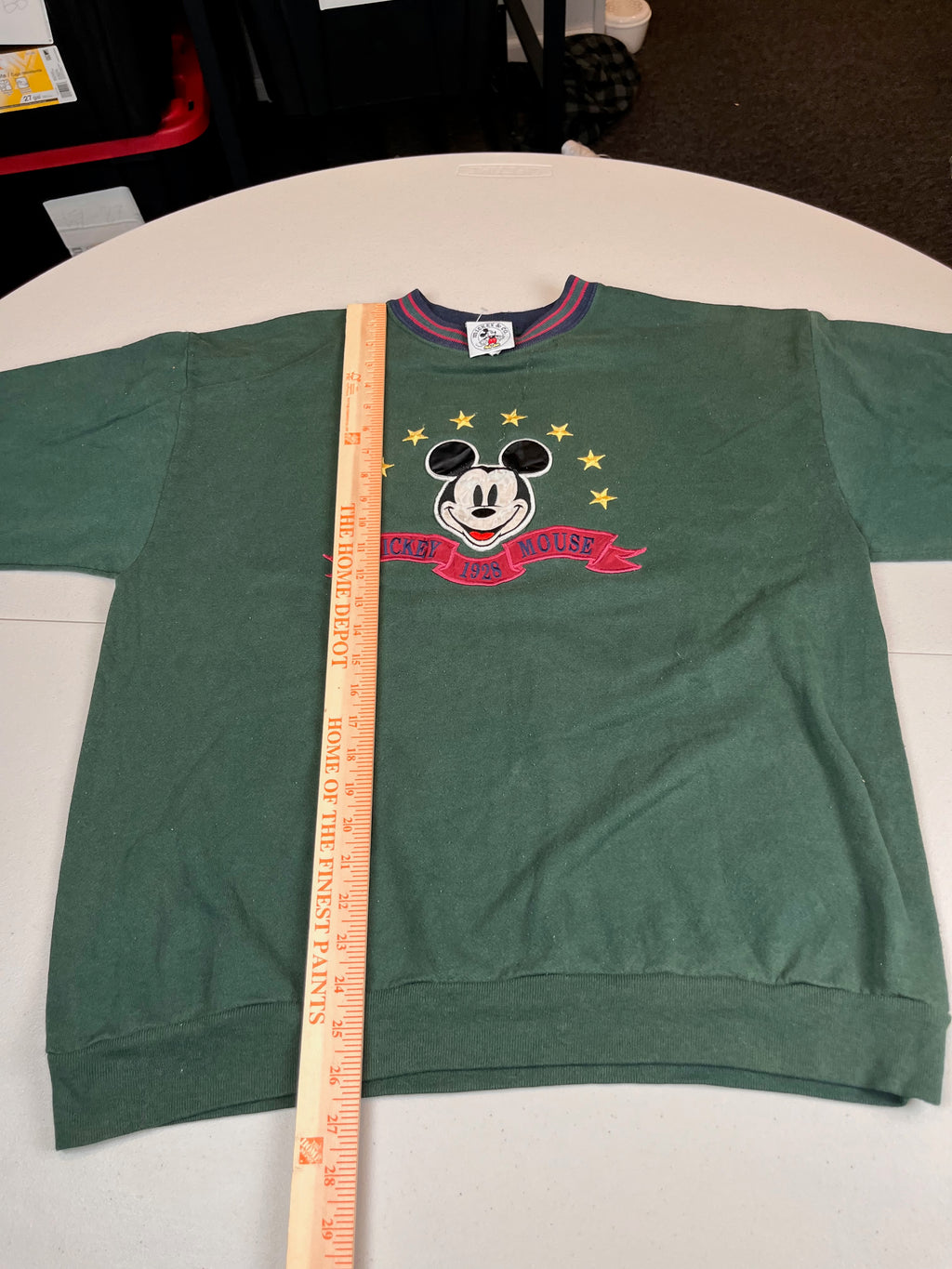Vintage Mickey Mouse 1928 Star Graphic Sweatshirt
