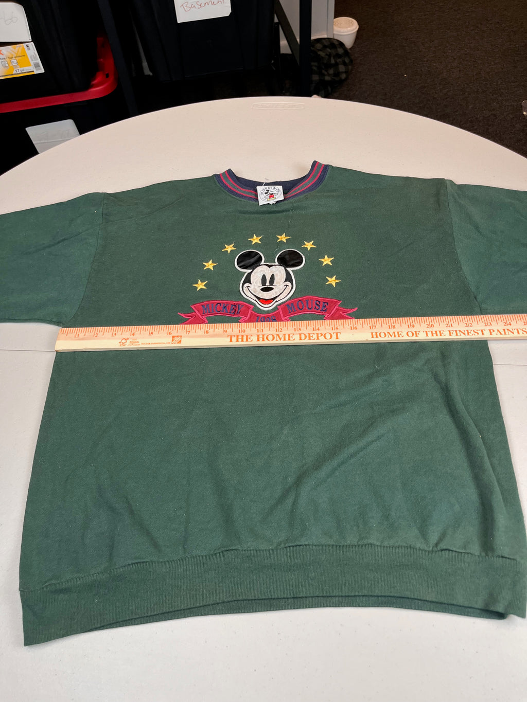 Vintage Mickey Mouse 1928 Star Graphic Sweatshirt