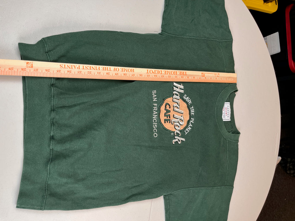 Vintage Hard Rock Cafe San Francisco Save The Planet Sweatshirt