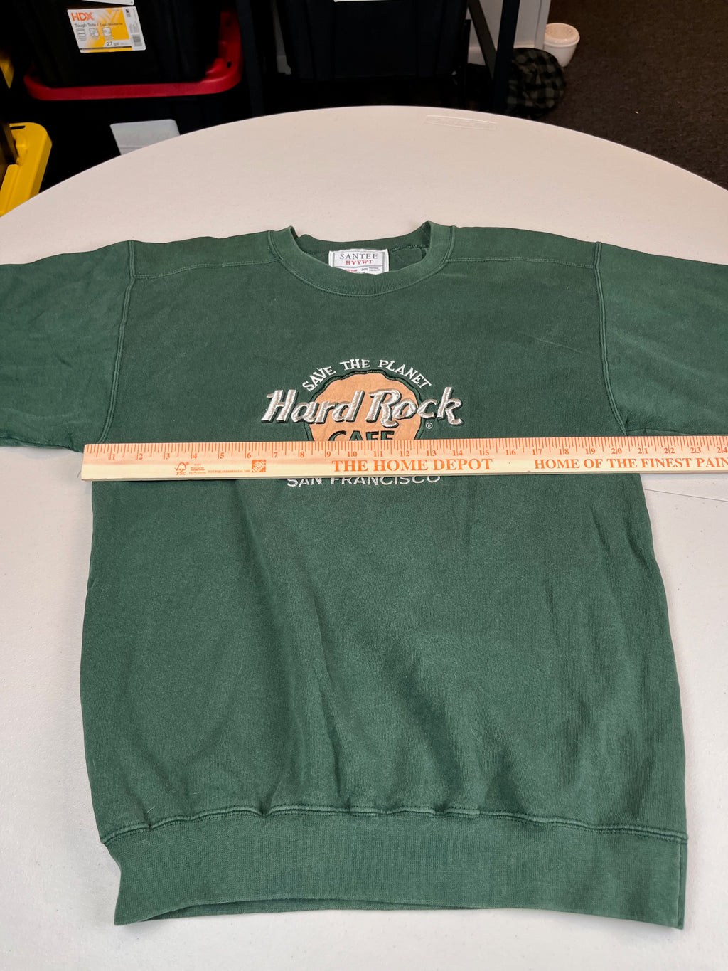 Vintage Hard Rock Cafe San Francisco Save The Planet Sweatshirt