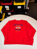 Vintage Limited Jeans Worldwide Flags Graphic Sweatshirt