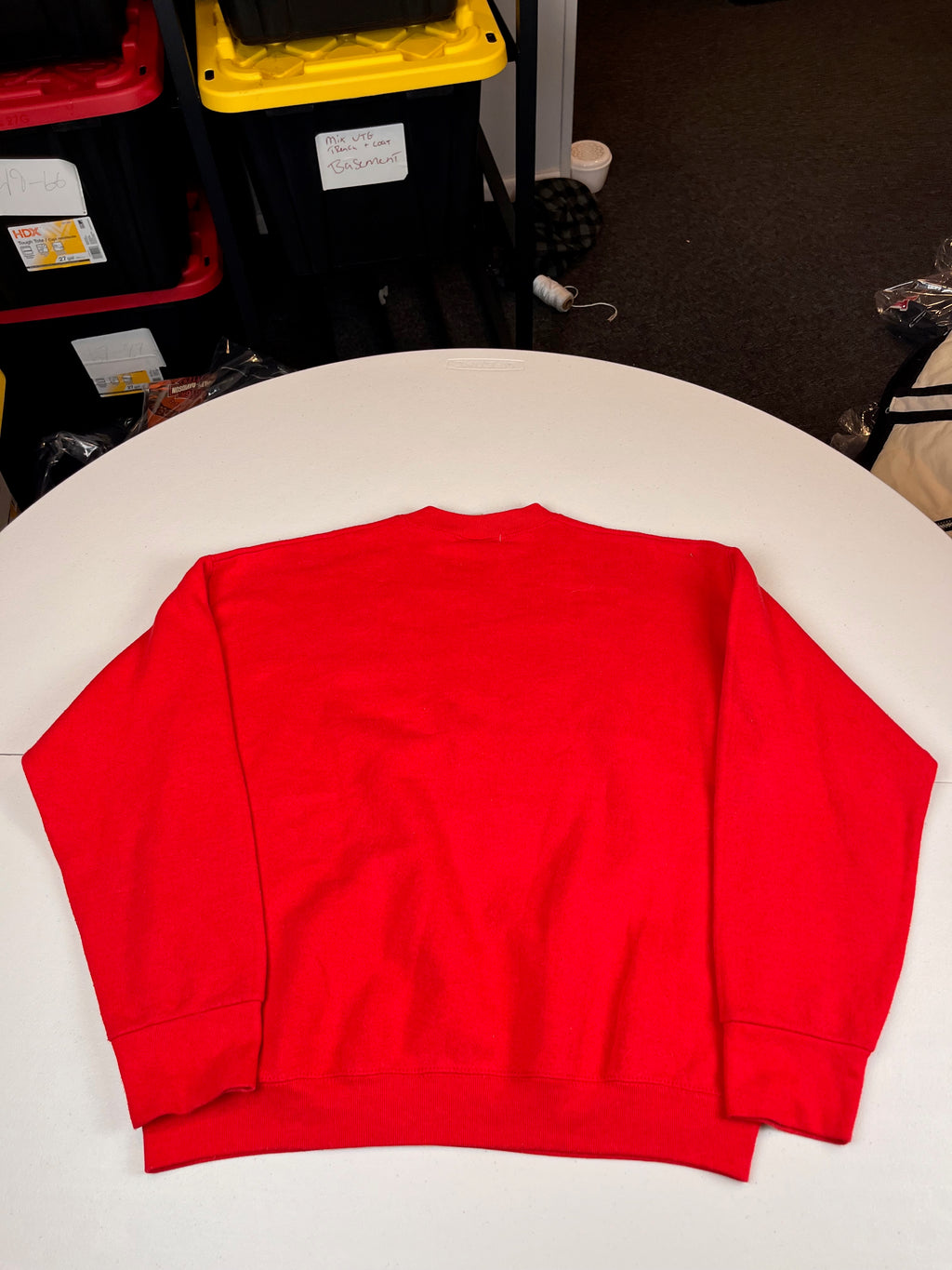 Vintage Disney Mickey Mouse Spellout Crewneck Sweatshirt
