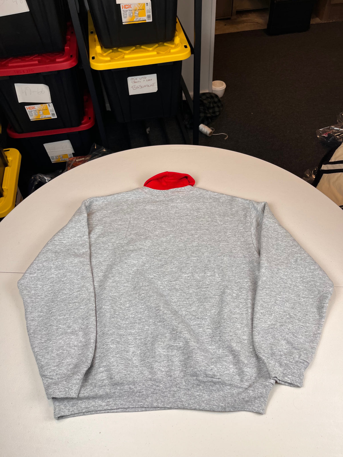 Vintage Kansas City Chiefs Layered Mock Neck Sweatshirt